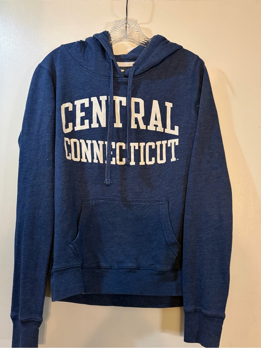 Redshirt Central Connecticut Blue Hoodie Adult Size M